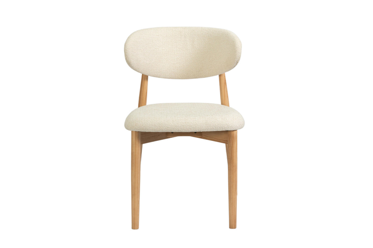 Lot de 2 chaises Clara – Frêne naturel
