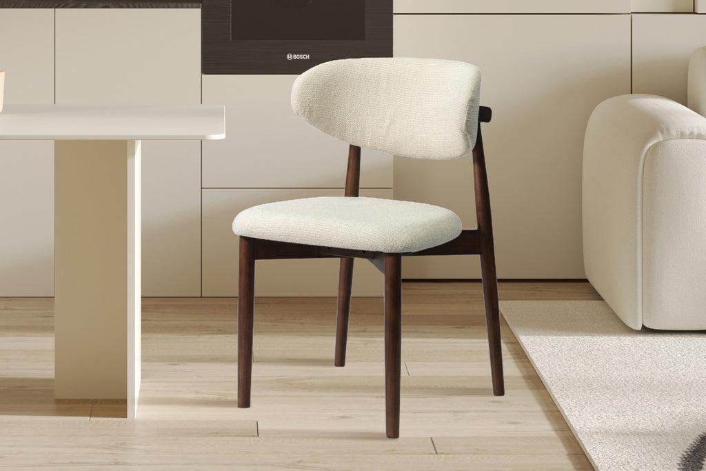 Lot de 2 chaises Clara – Frêne noyer
