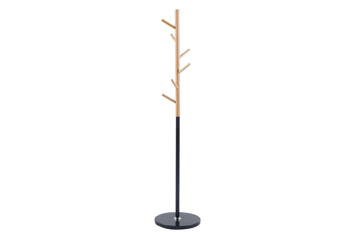 Porte-manteau Viola – noir mat