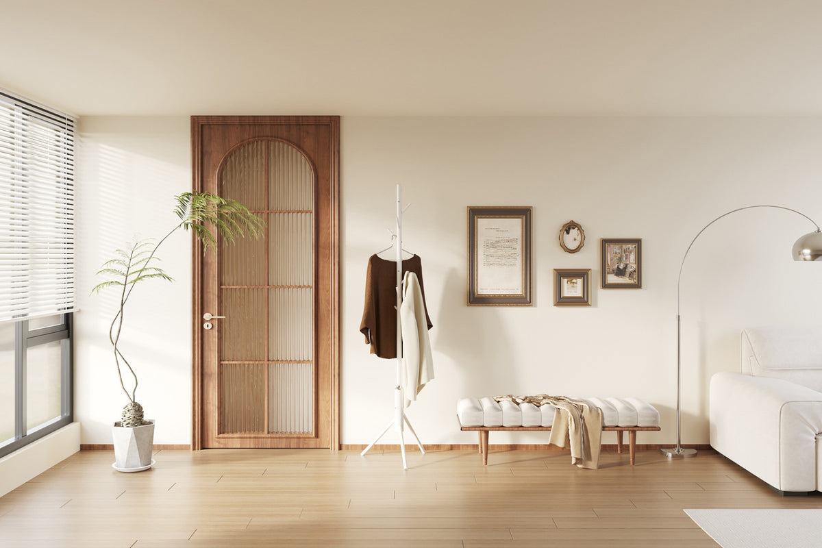 Porte-manteau Kassie – Blanc – vue 3
