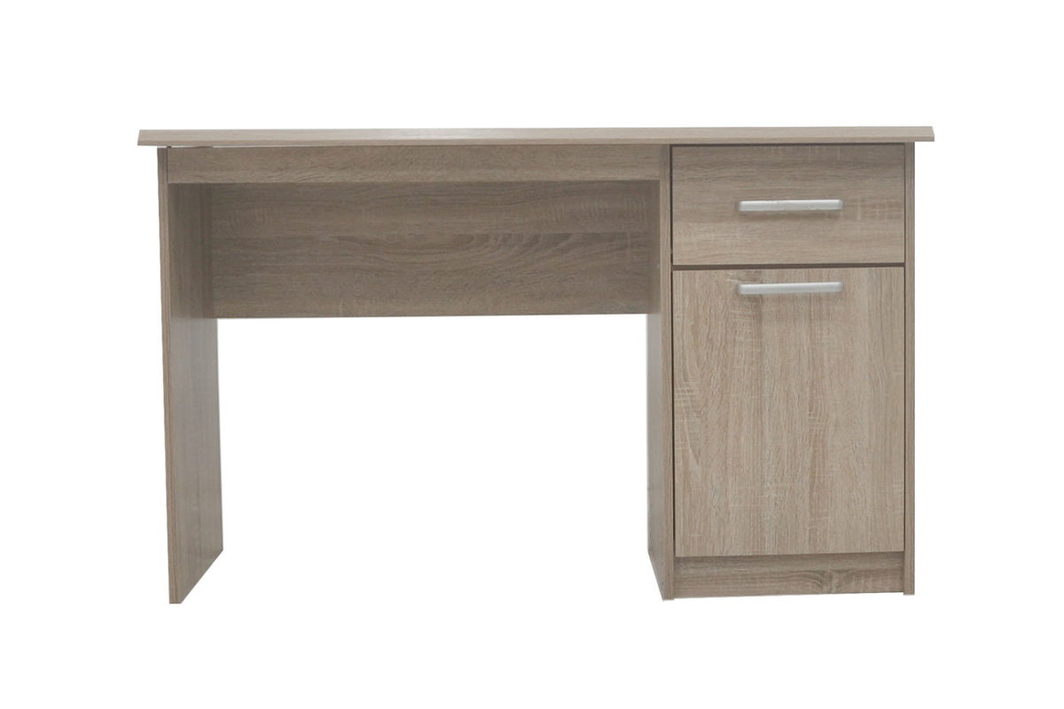Bureau Milou – 1 tiroir 1 porte sonoma