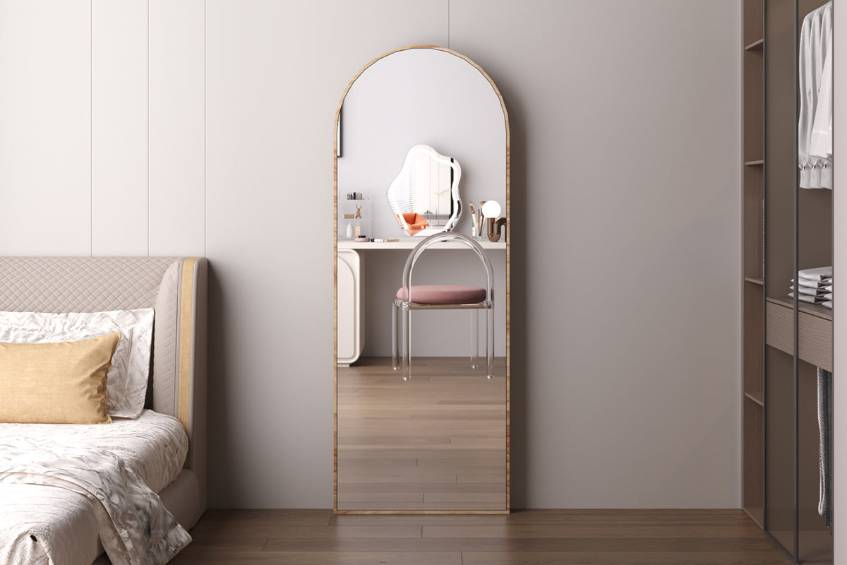 Miroir Rosalie – chêne vieilli – 160x60 cm