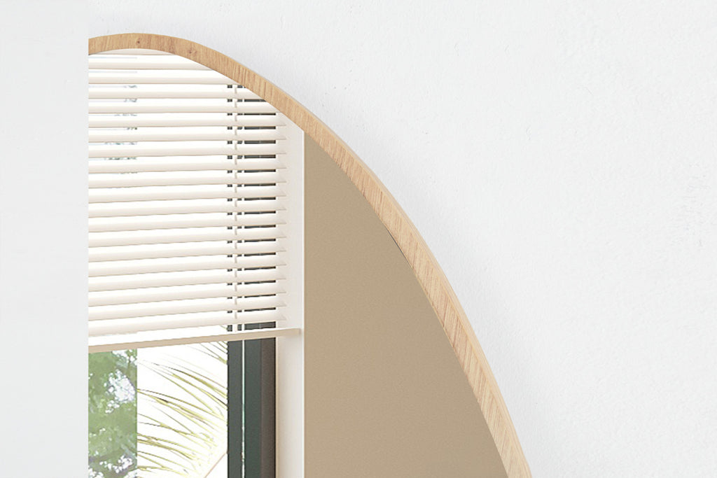 Miroir Roza – chêne vieilli – 80x60 cm