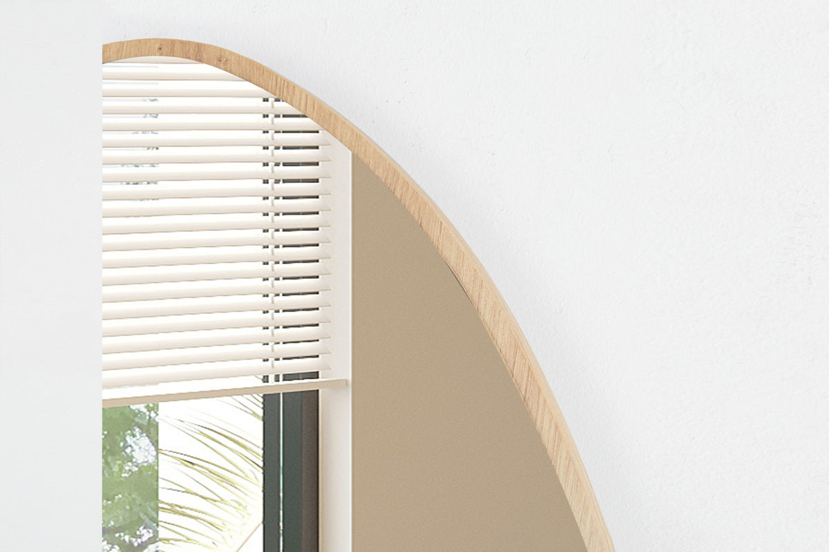 Miroir Roza – chêne vieilli – 80x60 cm