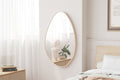 Miroir Romi – chêne vieilli – 80x50 cm