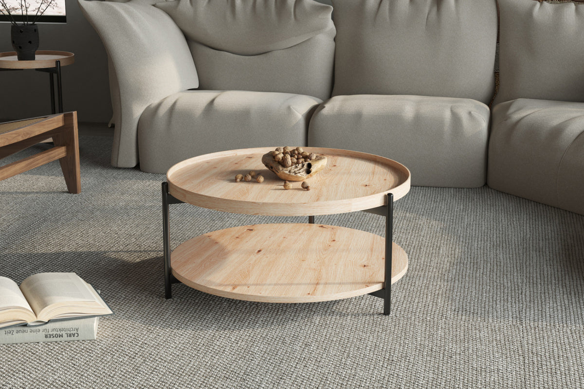 Table basse Dalina – 80 × 80 cm