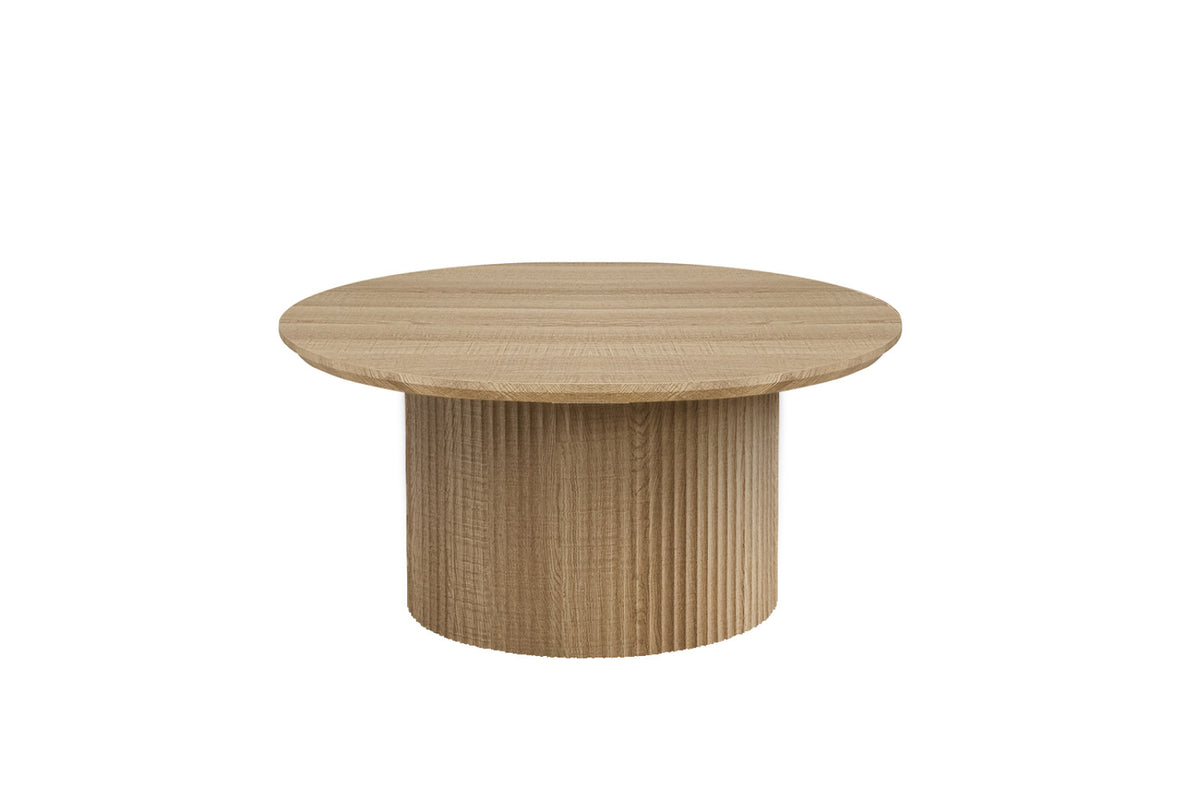 Table basse Lagos – Chêne naturel – Ronde Ø 80 cm