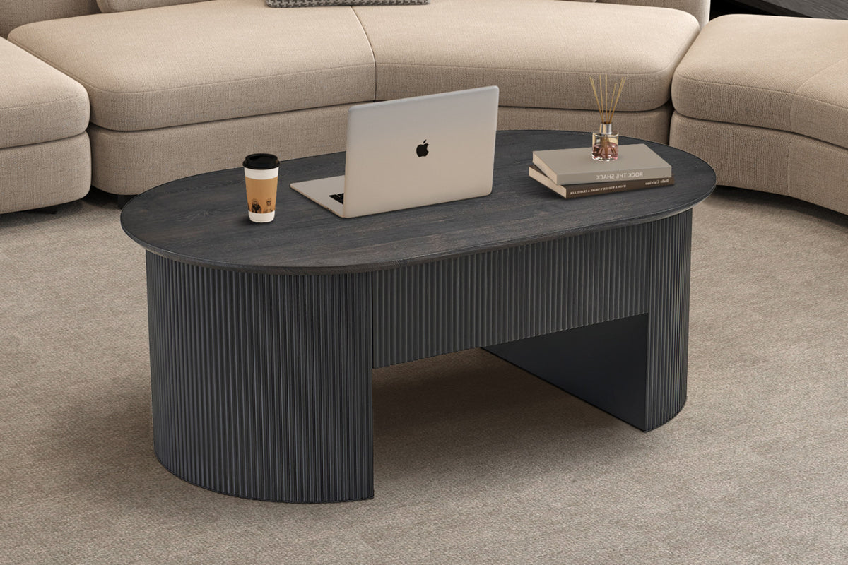 Table basse Lagos – Brun foncé
