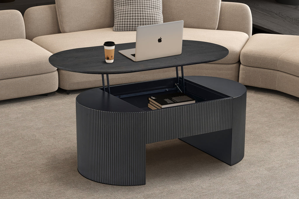 Table basse Lagos – Brun foncé