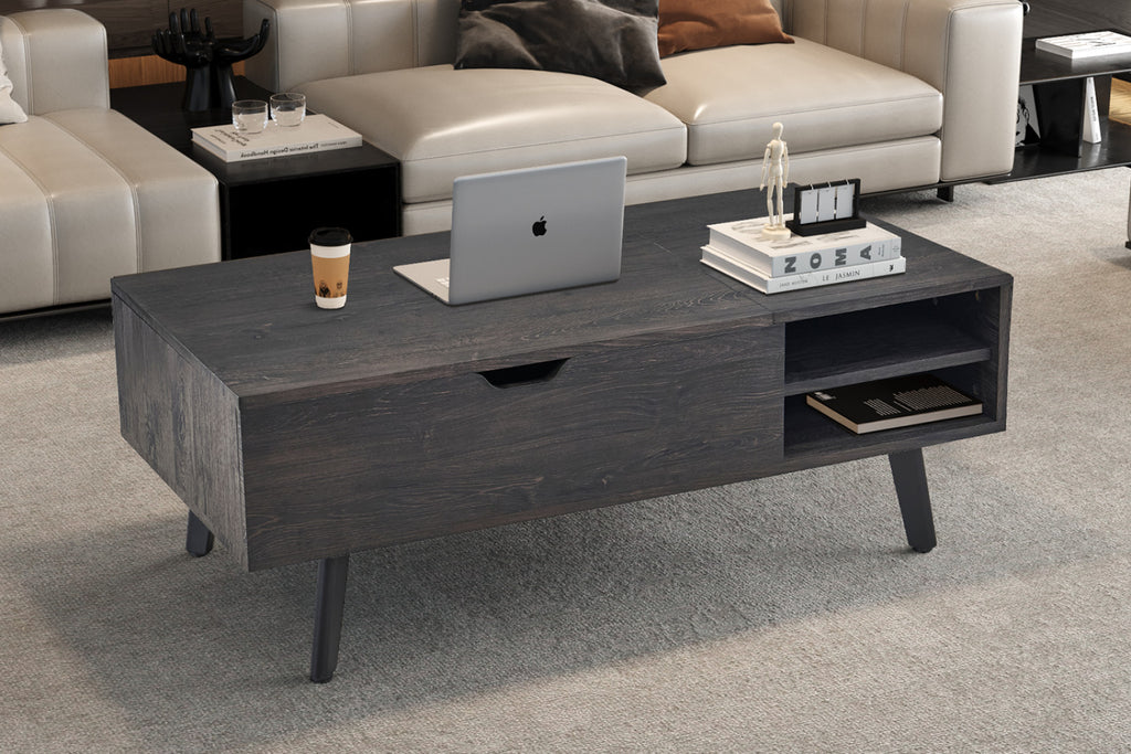 Table basse Justine – Brun foncé