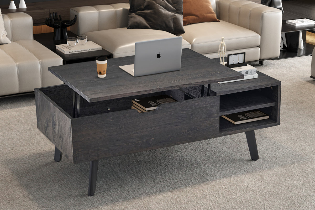 Table basse Justine – Brun foncé