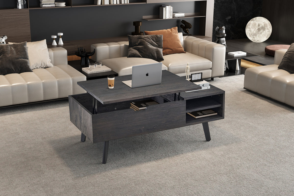Table basse Justine – Brun foncé