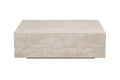 Table basse Jacky – décor travertin beige