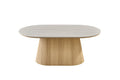 Table basse Vigo – Chêne naturel · baroque gris