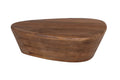 Table basse Evan – bois de manguier brun clair