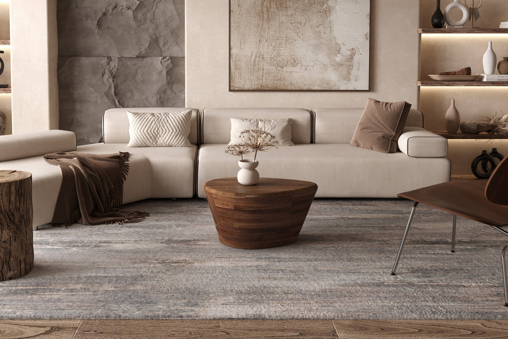 Table basse Matteo – bois de manguier brun clair