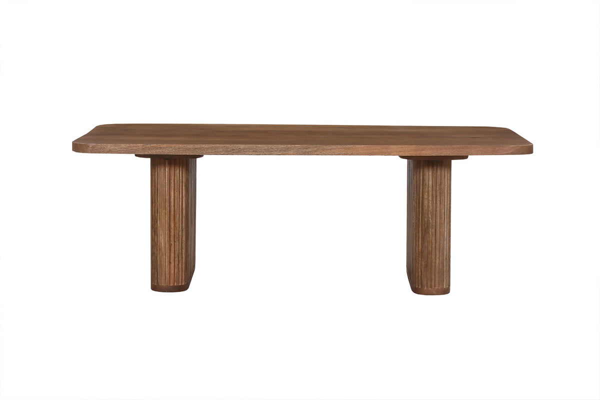 Table basse Jean – bois de manguier brun clair