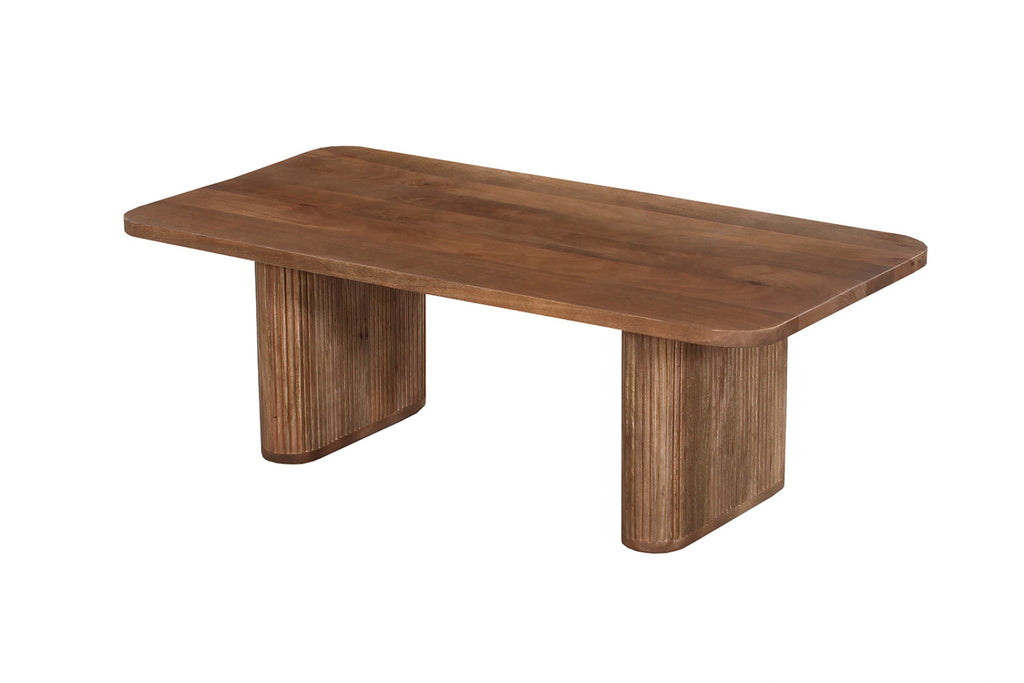 Table basse Jean – bois de manguier brun clair