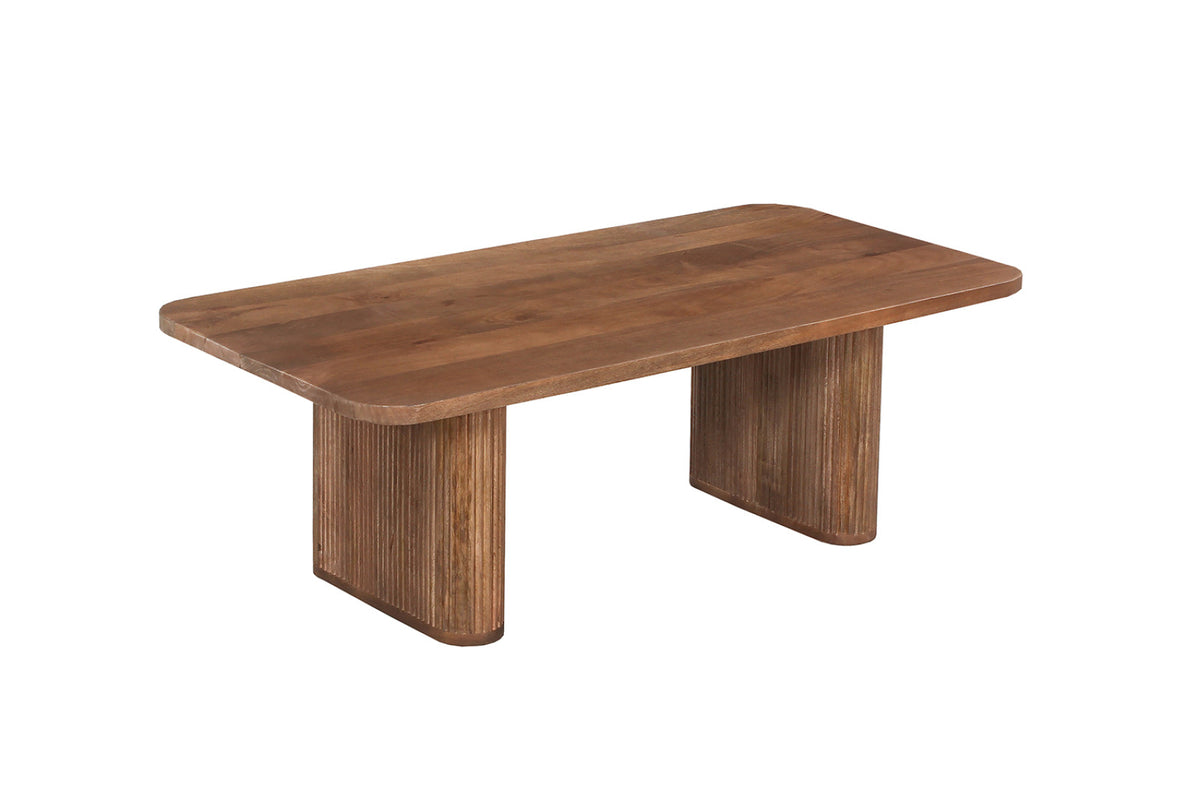 Table basse Jean – bois de manguier brun clair