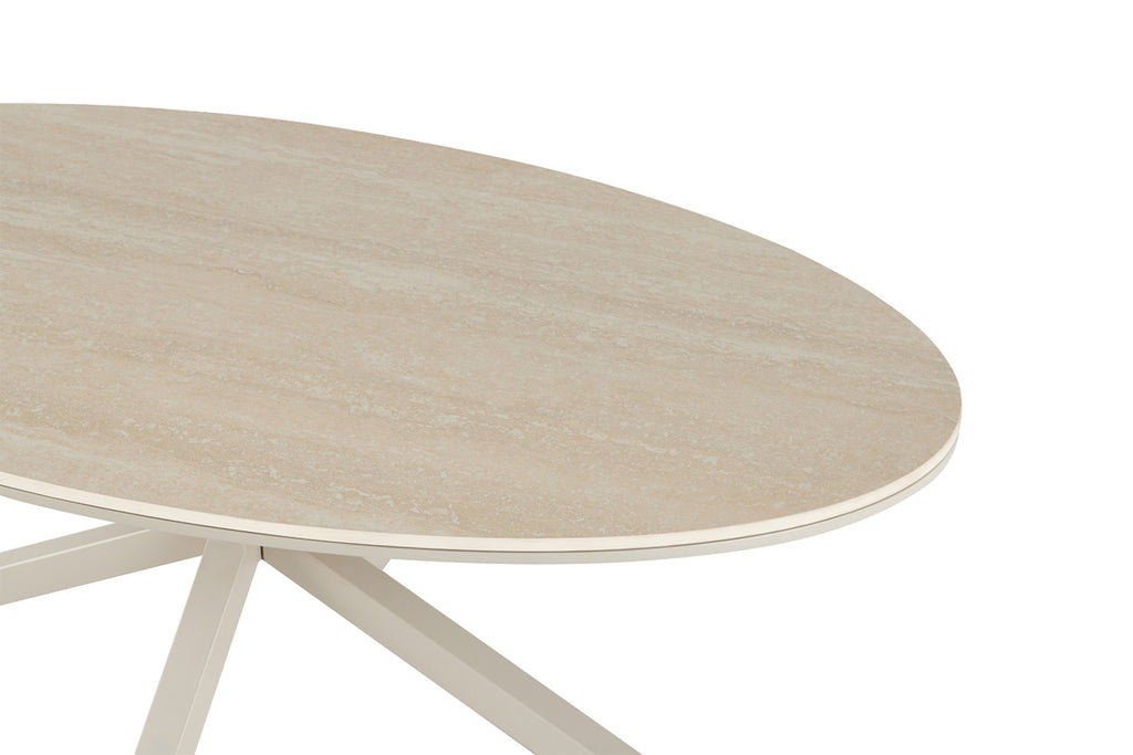 Table basse Noa – Ovale 130 × 70 cm