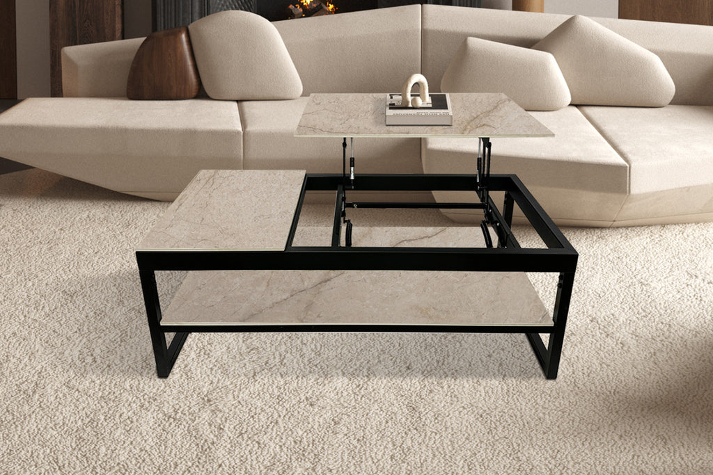 Table basse Axelle – Shakespeare beige – vue 3