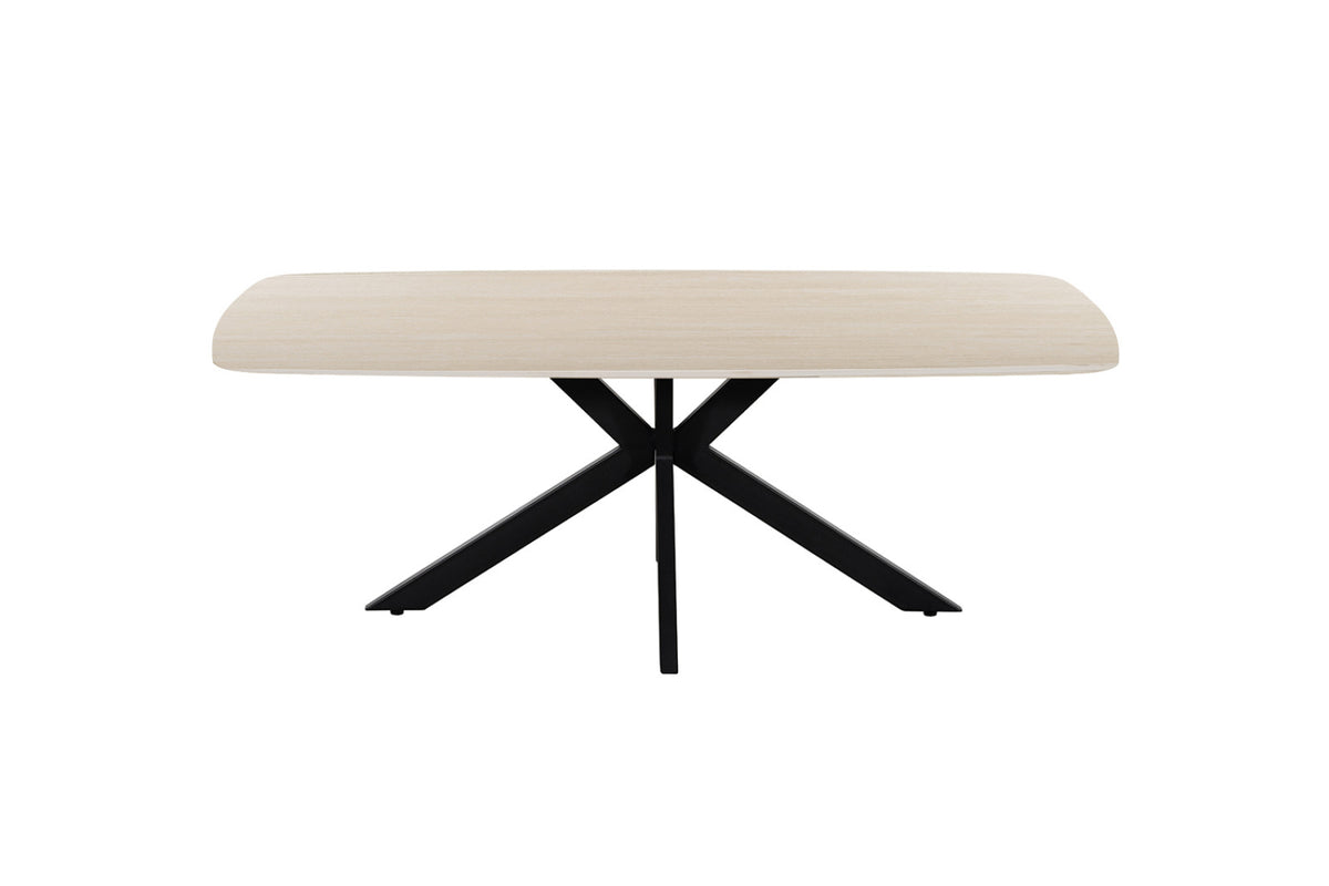 Table basse Apollo – ovale danoise pierre baroque beige – 130 cm