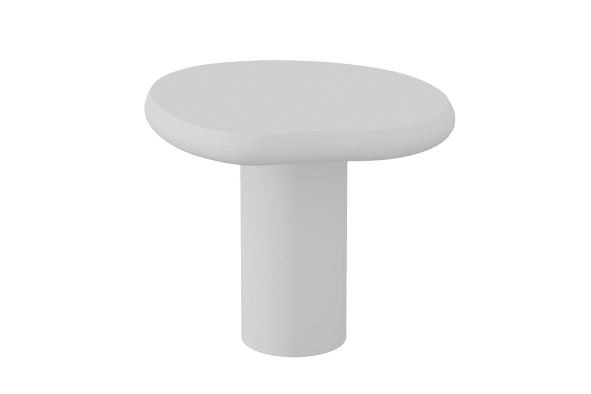 Table basse Tavira – ciment ecru – 58 cm