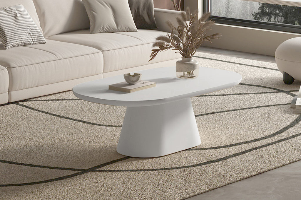 Table basse Tavira – Ovale 120 × 70 cm