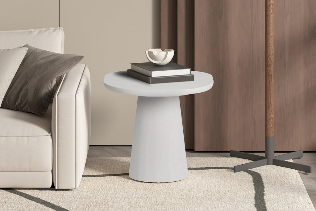 Table basse Tavira – Ovale 55 × 55 cm