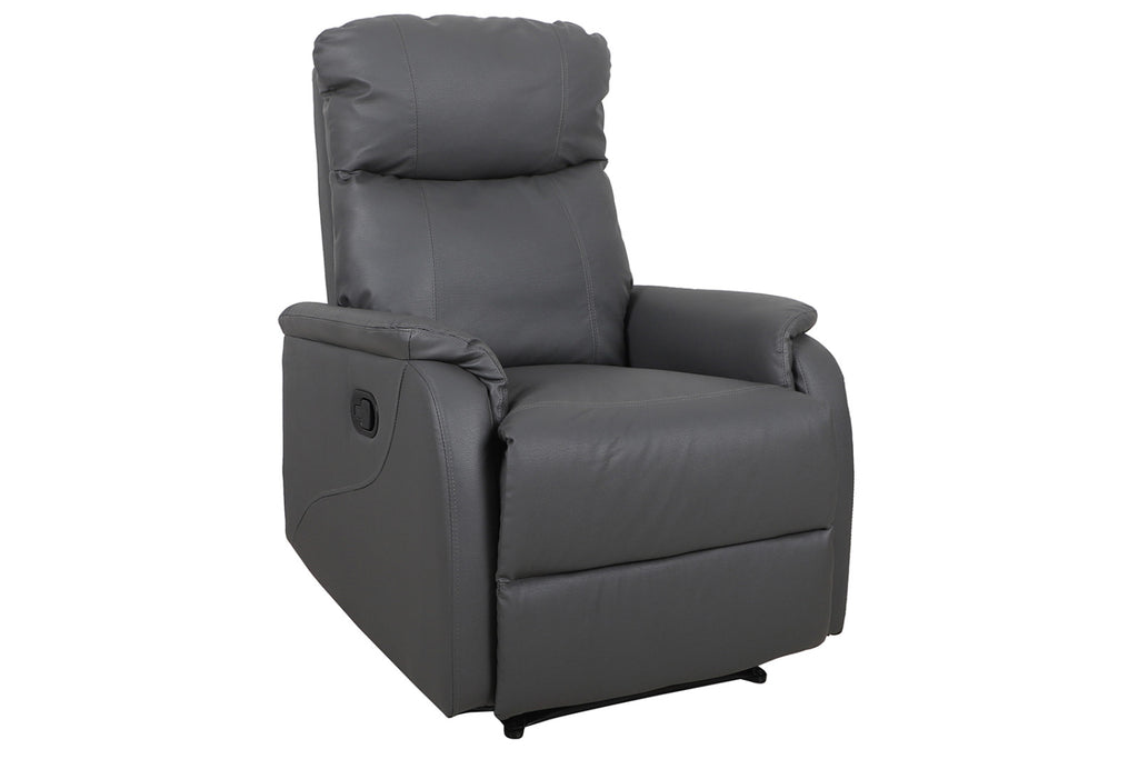 Fauteuil relax Tokio – relevable manuellement gris