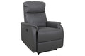 Fauteuil relax Tokio – relevable manuellement gris