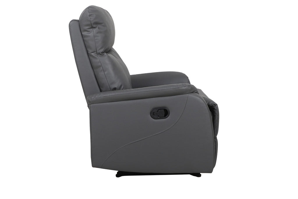Fauteuil relax Tokio – relevable manuellement gris