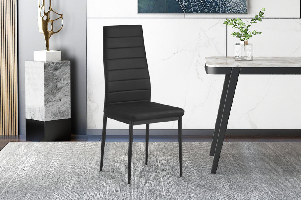 Chaise Cato/Kenzo – Noir – vue 3