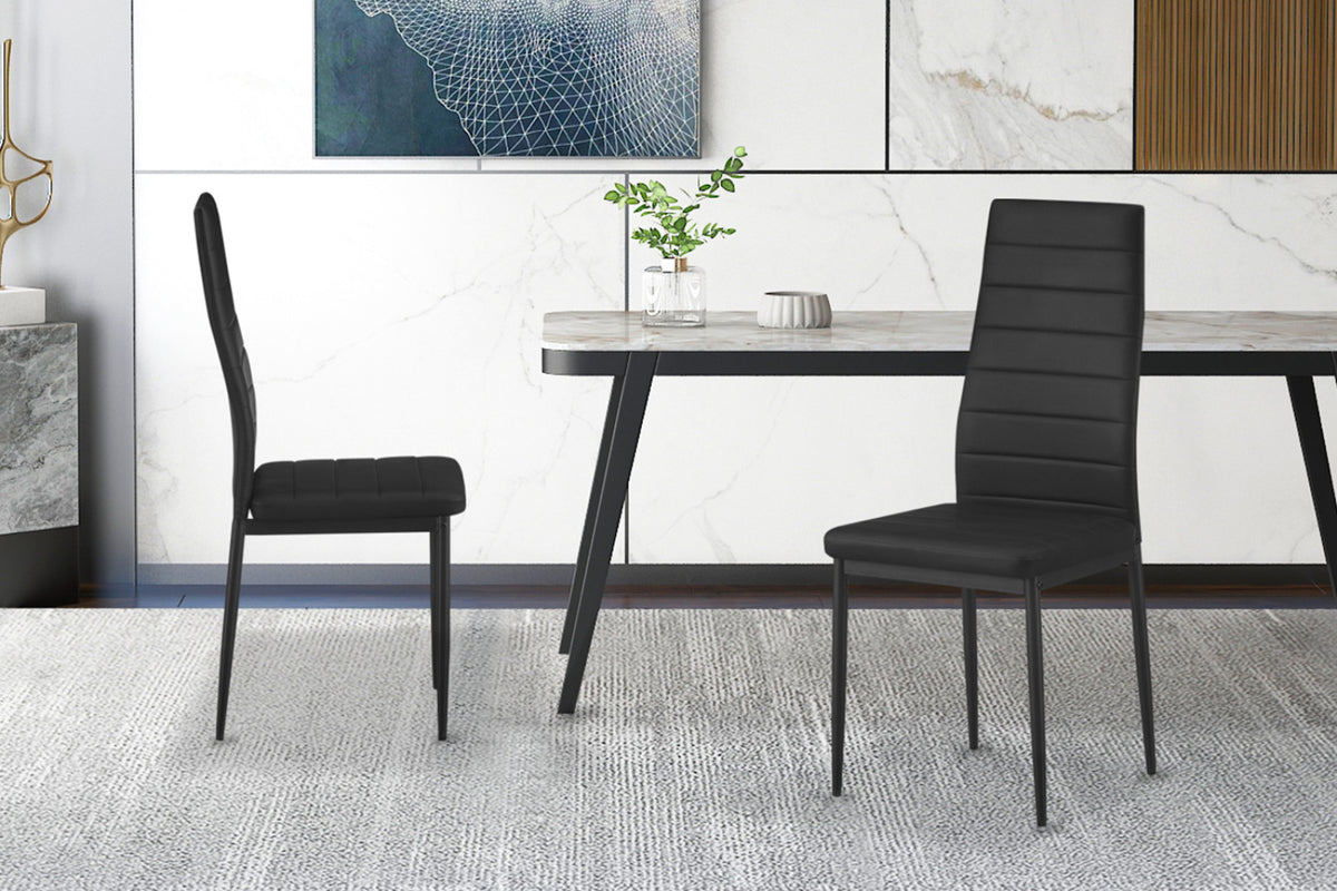 Chaise Cato/Kenzo – Noir – vue 2