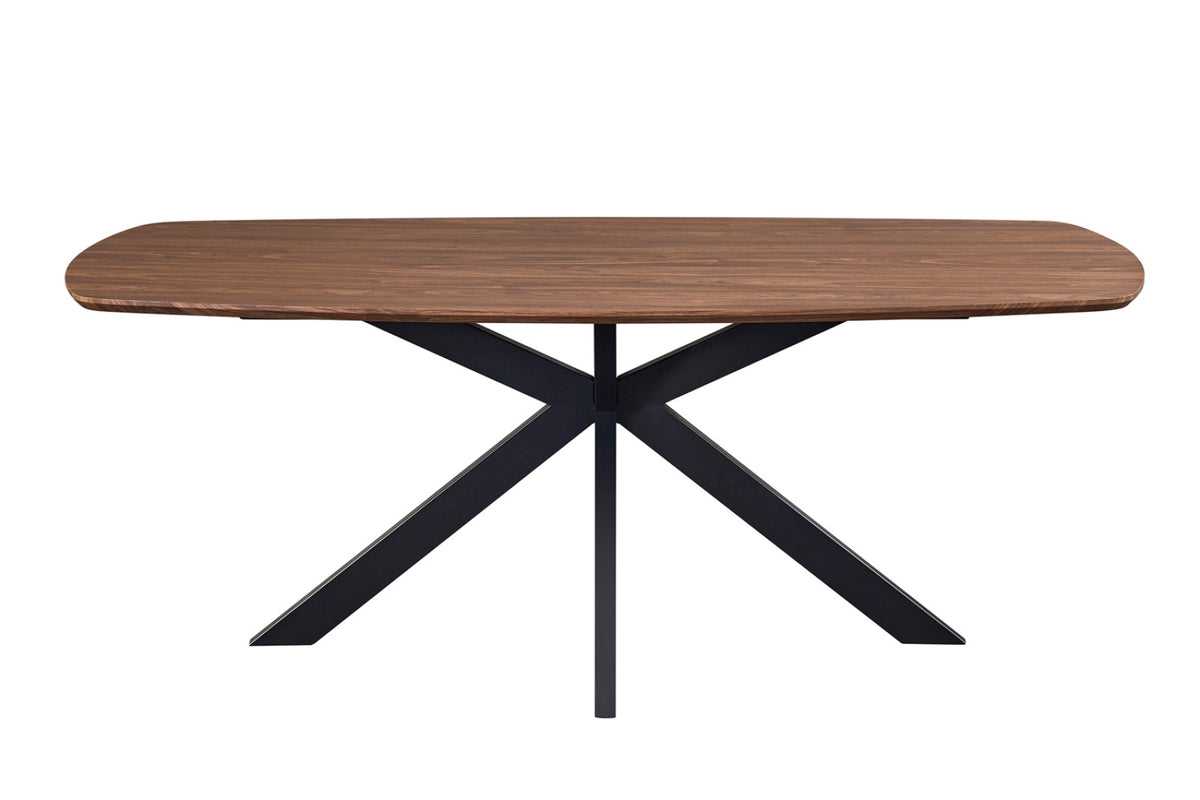 Table Aziz – ovale danoise décor chêne foncé – 200 cm