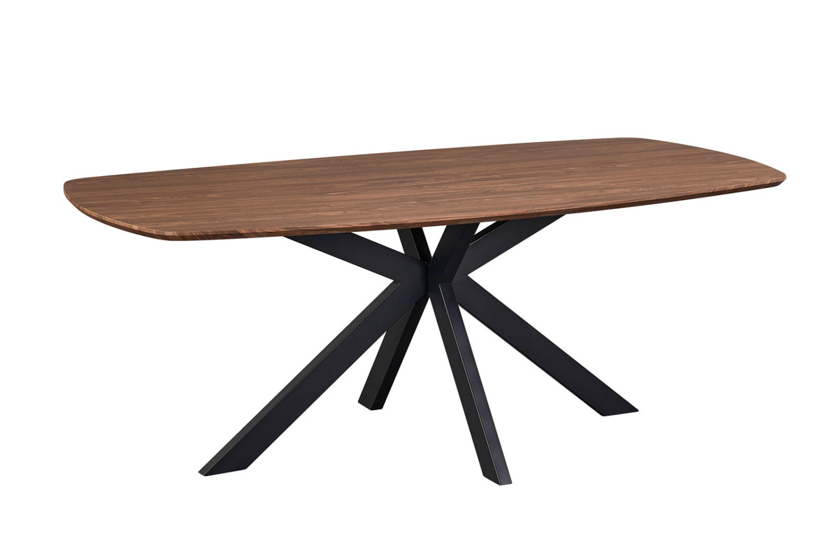 Table Aziz – ovale danoise décor chêne foncé – 200 cm
