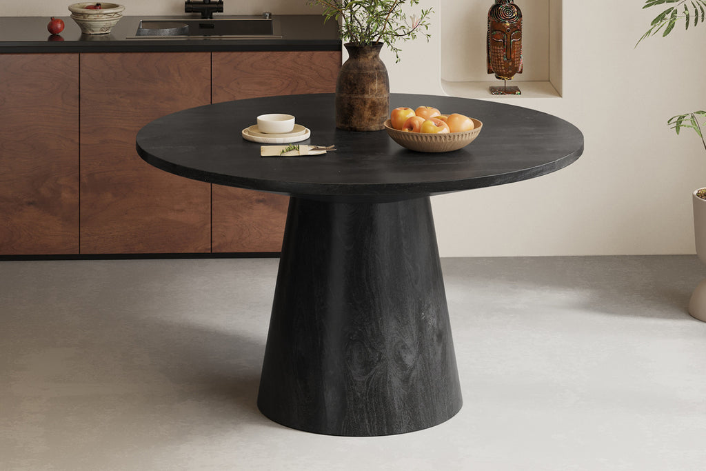 Table Tommy – Noir – vue 3