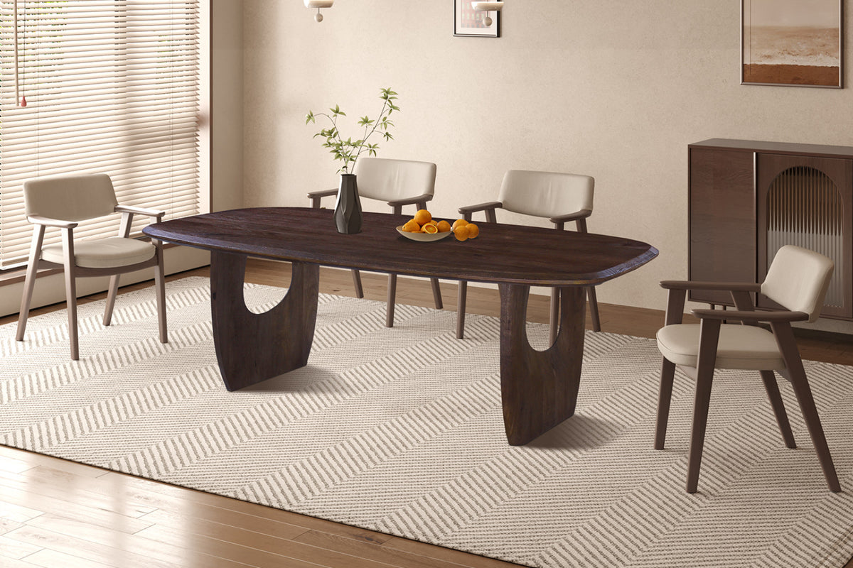 Table Braga – Brun foncé