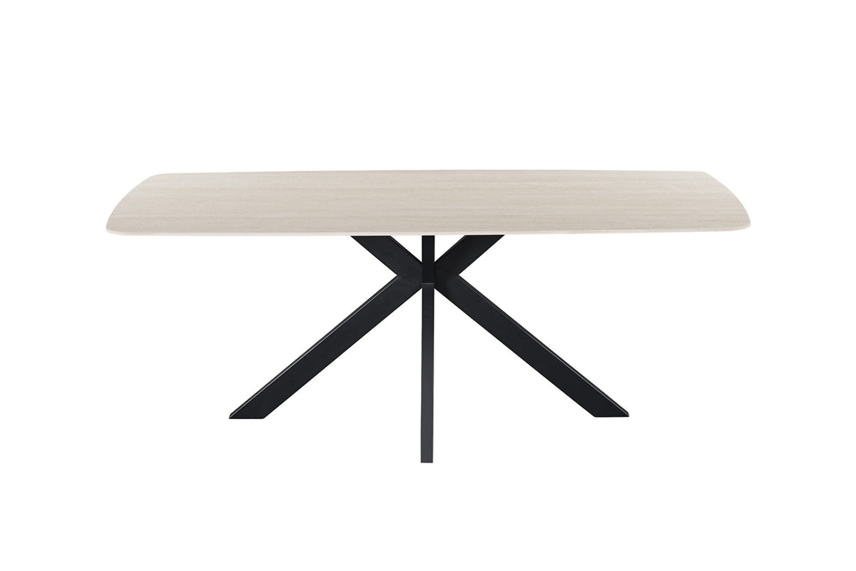 Table Apollo – ovale danoise pierre baroque gris – 200 cm