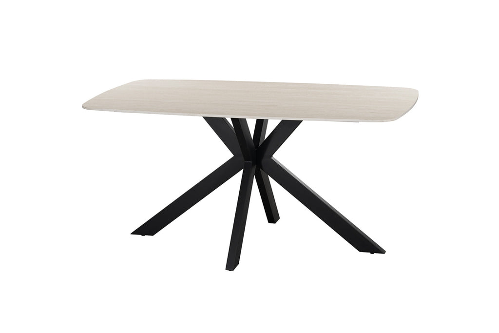 Table Apollo – Baroque gris – Ovale 160 × 90 cm