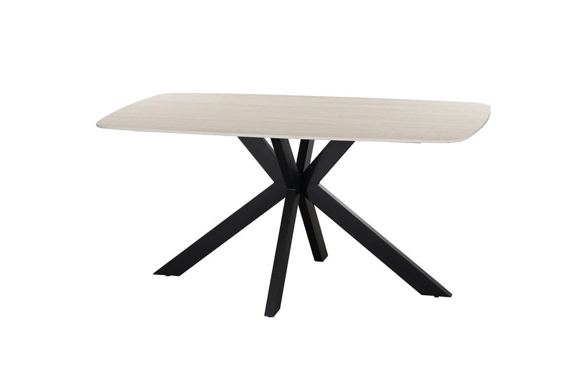 Table Apollo – Baroque gris – Ovale 160 × 90 cm