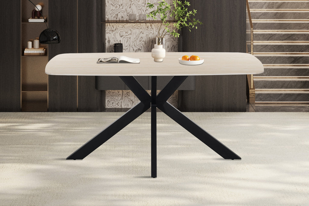 Table Apollo – Baroque beige – Ovale 160 × 90 cm