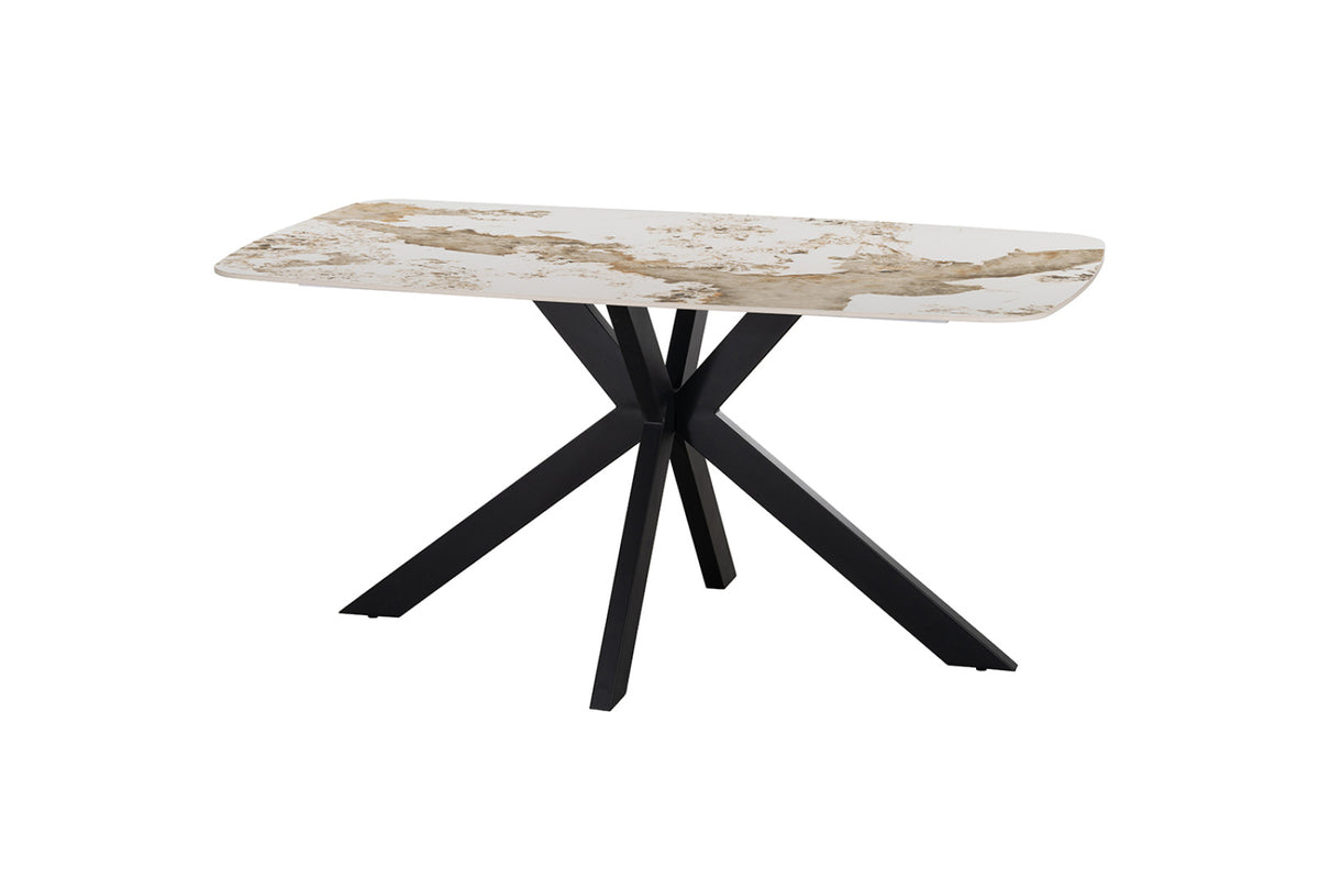 Table Apollo – Pandora brillant – Ovale 160 × 90 cm
