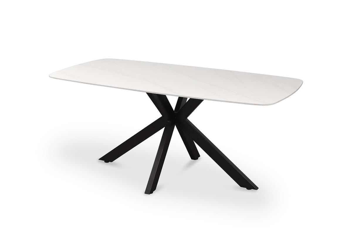 Table Apollo – Blanc – Ovale 180 × 90 cm
