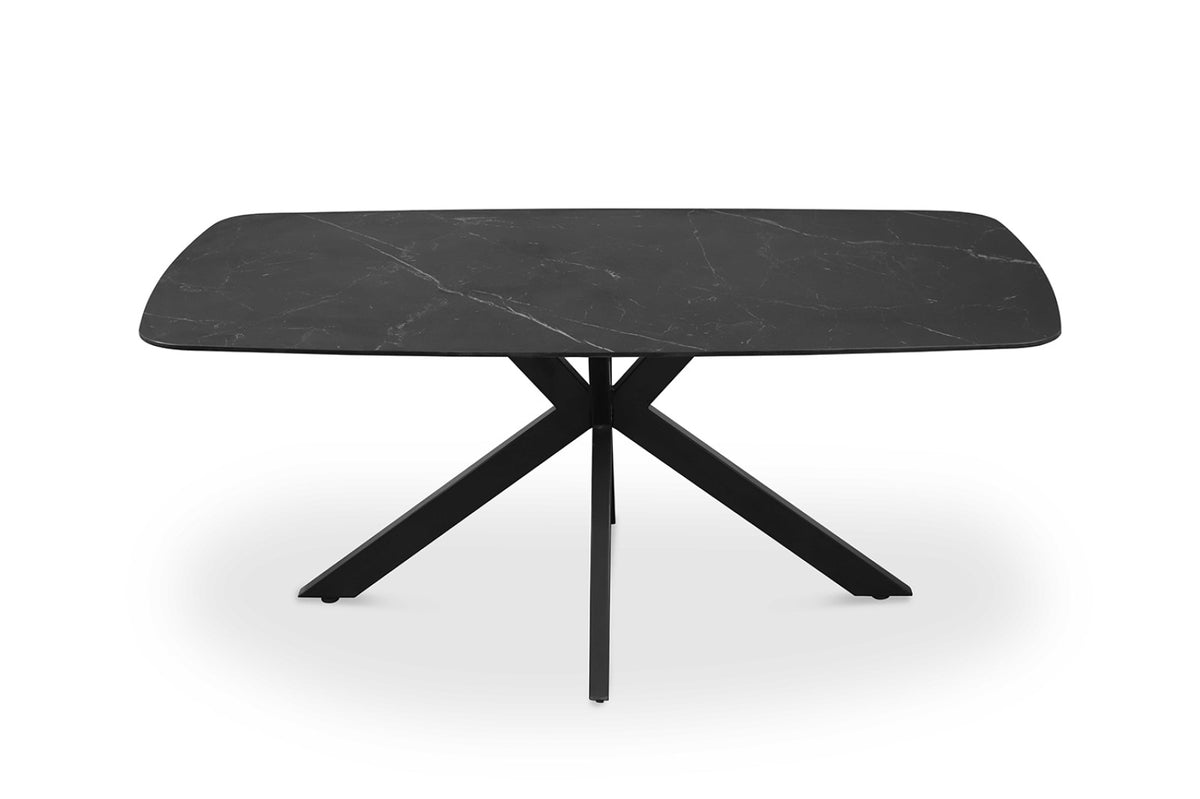 Table Apollo – ovale danoise pierre noir – 180 cm