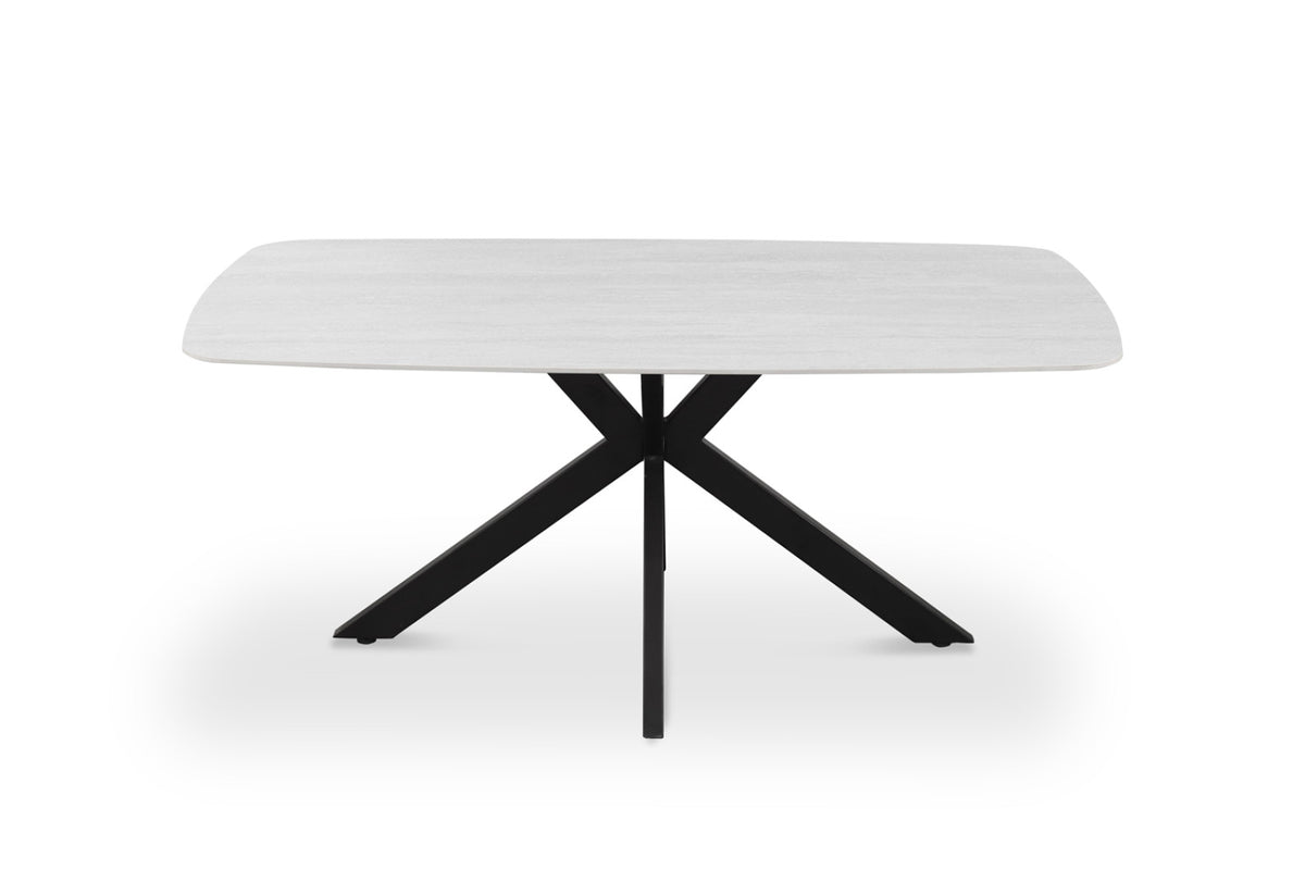 Table Apollo – ovale danoise pierre baroque gris – 180 cm