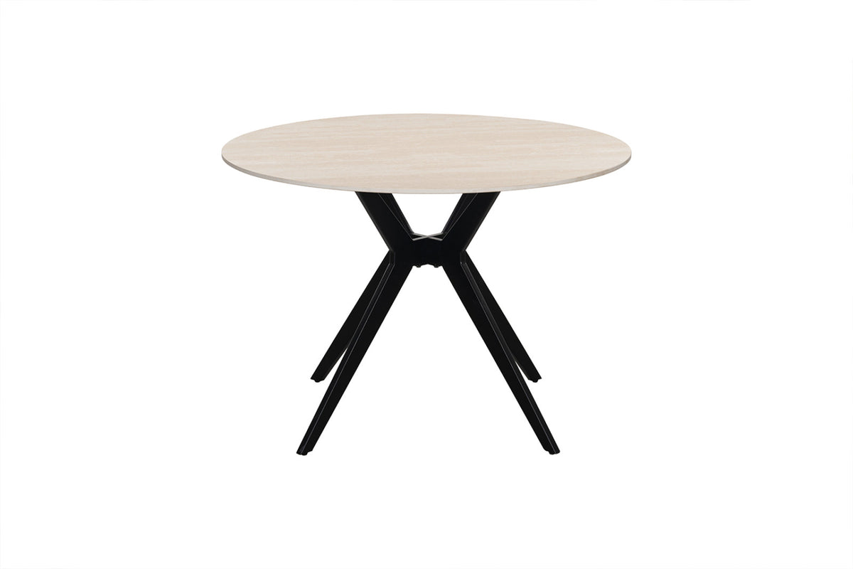 Table Apollo – ronde pierre baroque beige – 110 cm