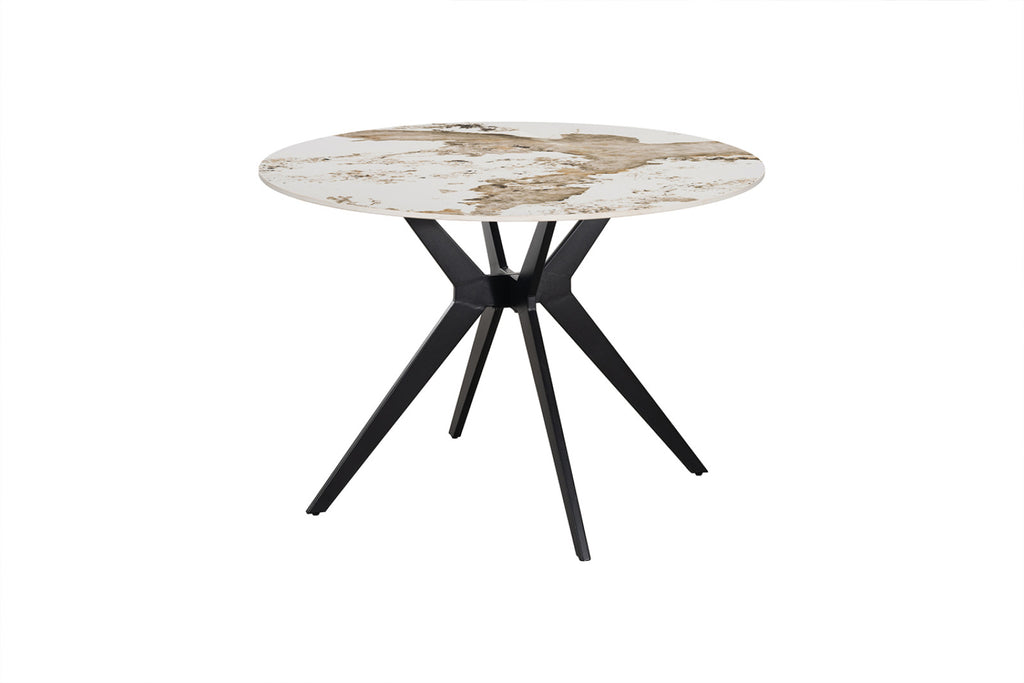 Table Apollo – Pandora brillant – Ronde Ø 110 cm