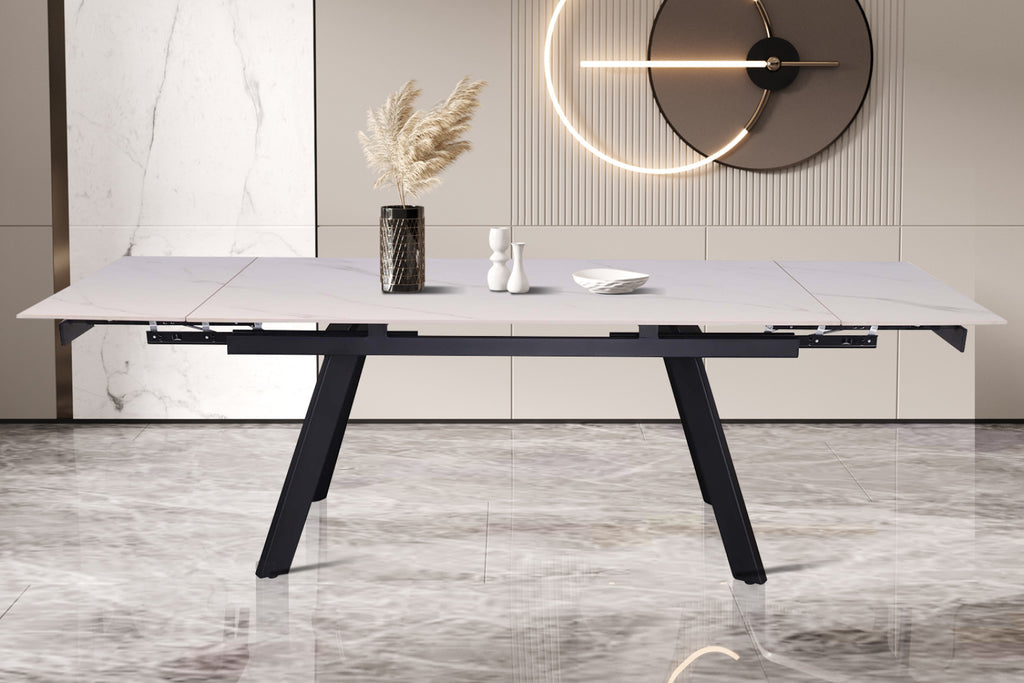 Table extensible Hera – Blanc