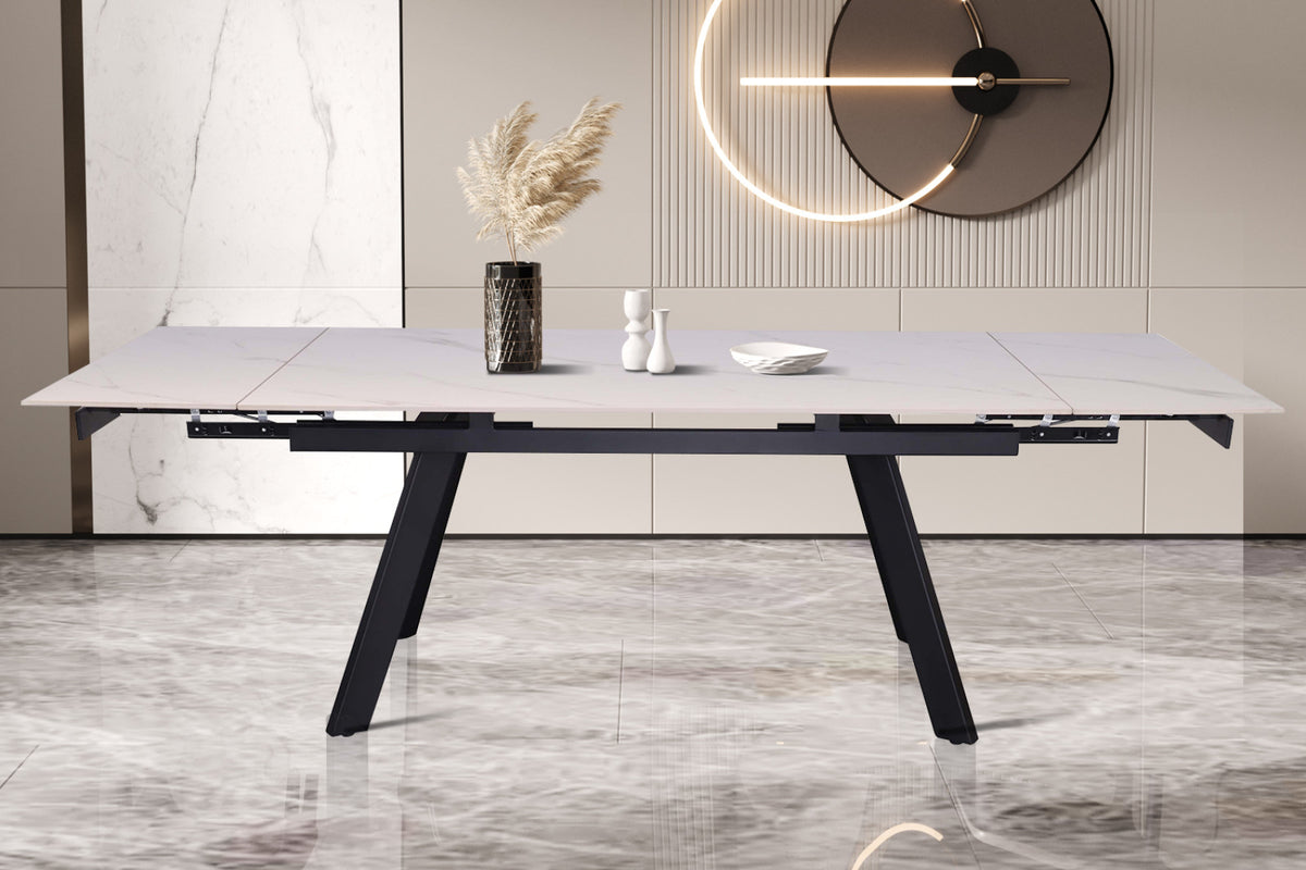 Table extensible Hera – Blanc